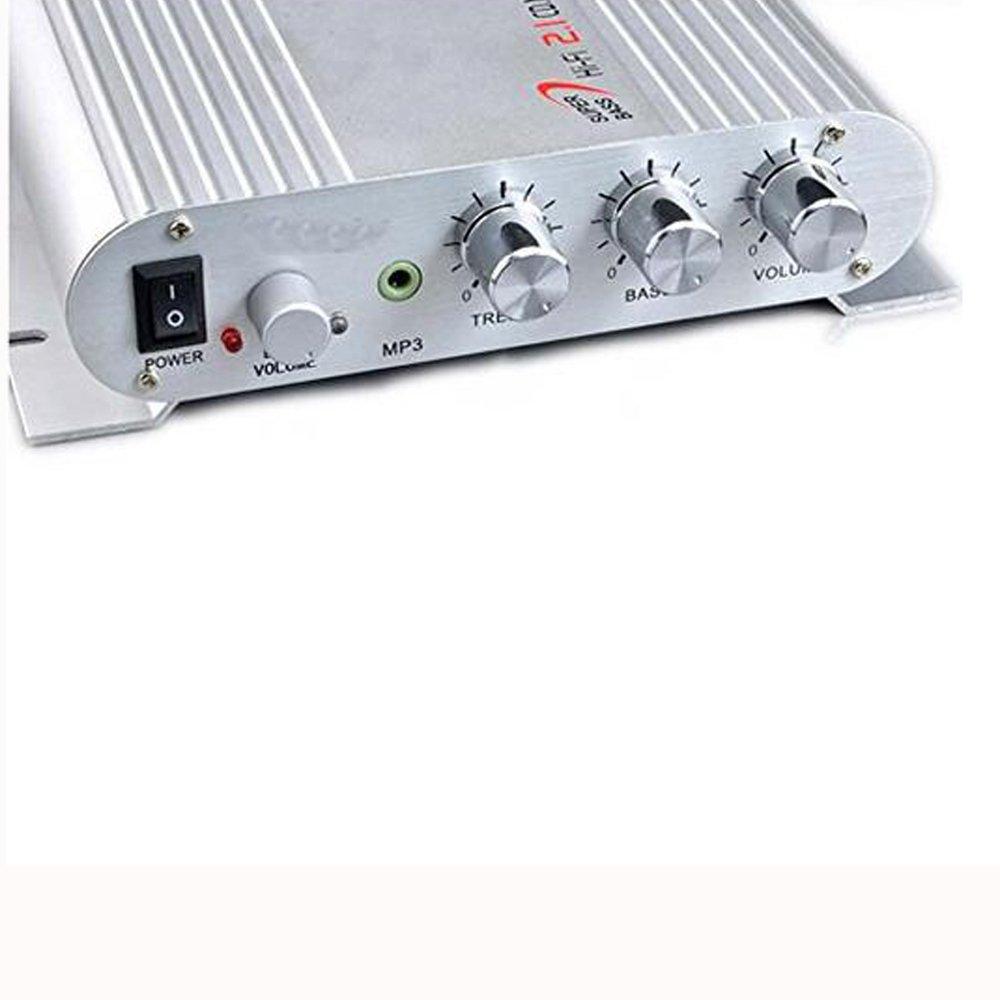 Eaglerich LP-838 Mini Hi-Fi CD MP3 Radio Auto Mașină Motocicletă Audio Casă Stereo Difuzor de Bas Amplificator Subwoofer Booster Player 12V 20W