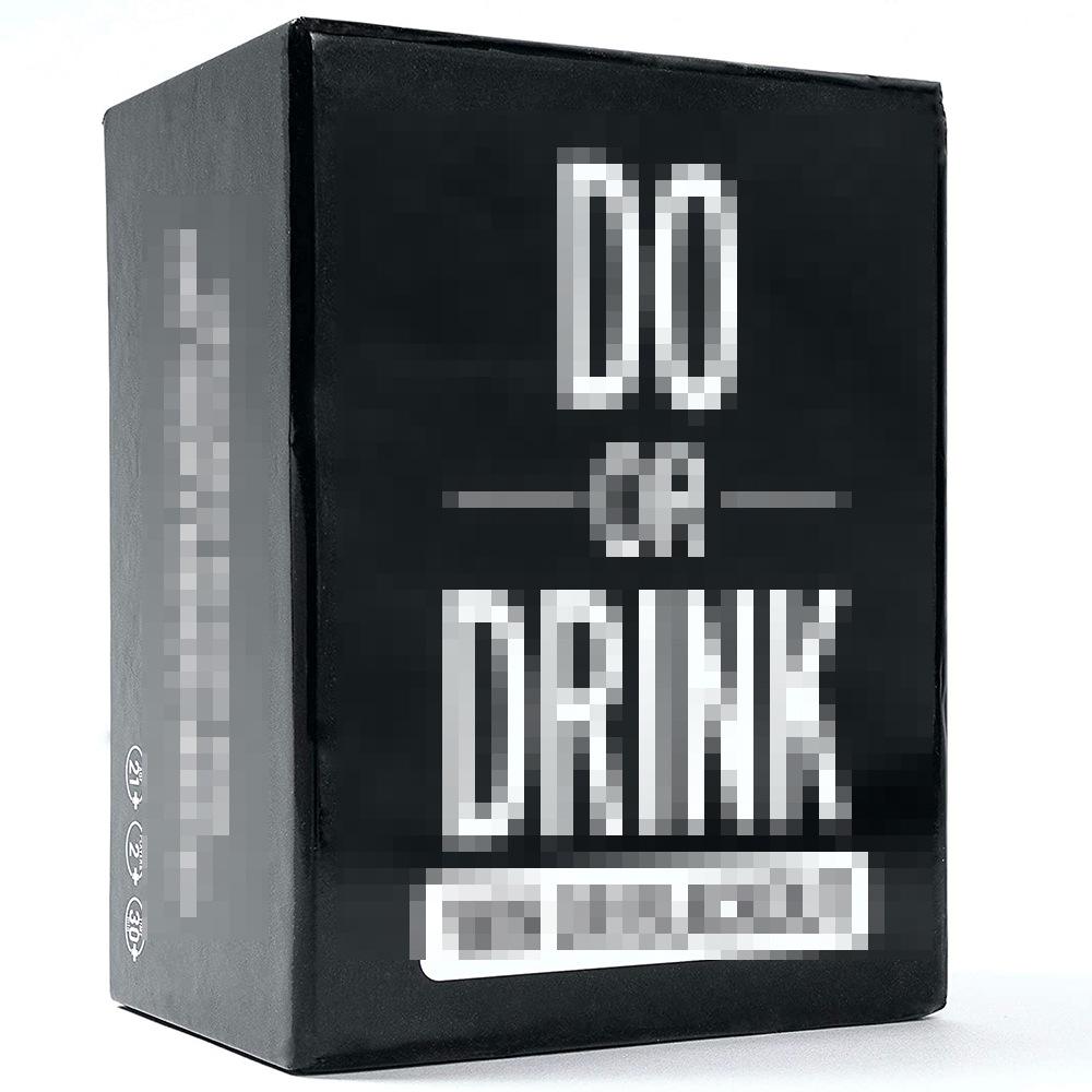 Do or Drink Party Drinking Game Cards - Fun Adult Game for Friends Gathering