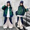 Kids' Trendy Hip Hop Street Dance Performance Costume Set