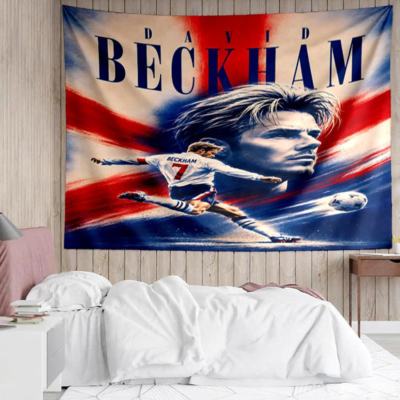 David Manchester United Legend Tapestry, Unique Design Tapestry, Suitable for Bedroom,Livingroom, Playroom,Heartwarming Fan Holiday Gifts