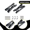 2 Improved Rear Lower Swing Arms Made of Aluminum Alloy for RC Car 244016 1:24 Scale