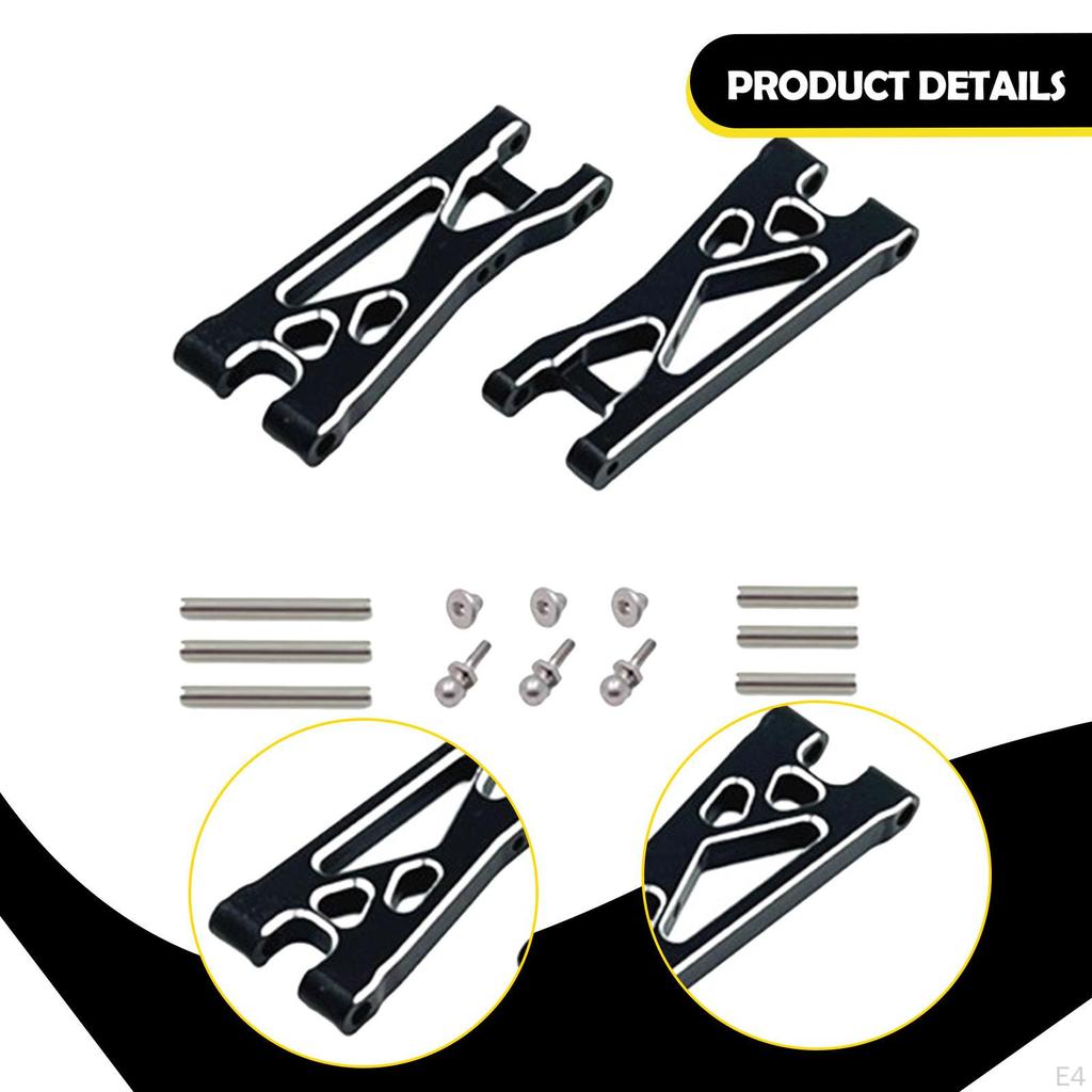 2 Improved Rear Lower Swing Arms Made of Aluminum Alloy for RC Car 244016 1:24 Scale