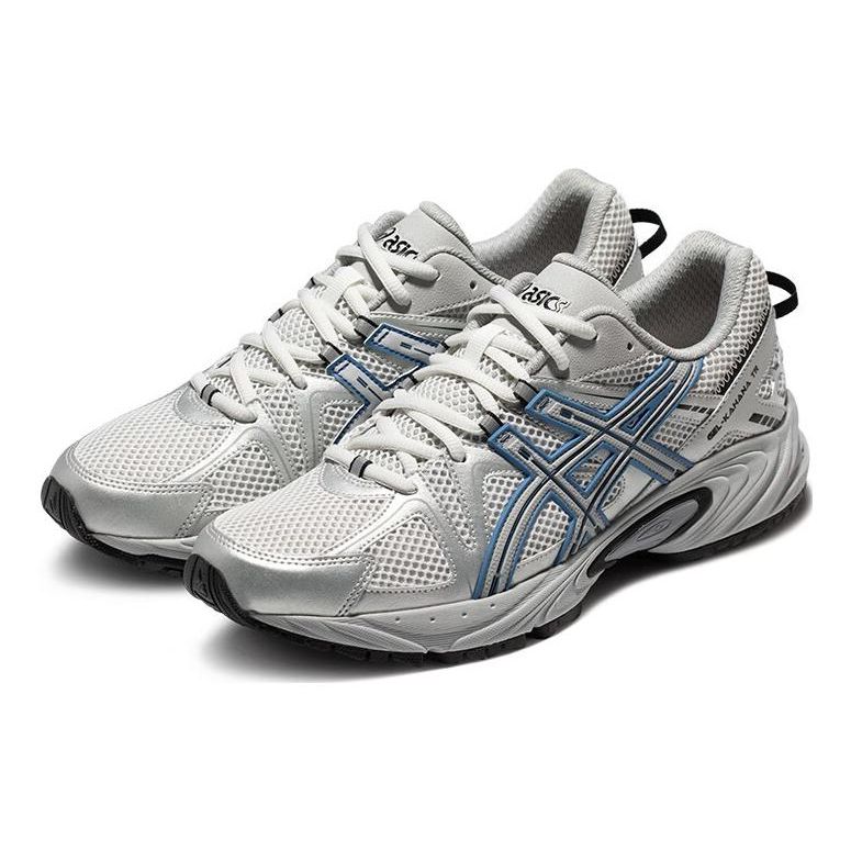 Asics Gel-Kahana Tr Comfortable Fabric Synthetic Leather Low-Top Running Shoes Men Sneakers Gray White Blue 1203A390-020