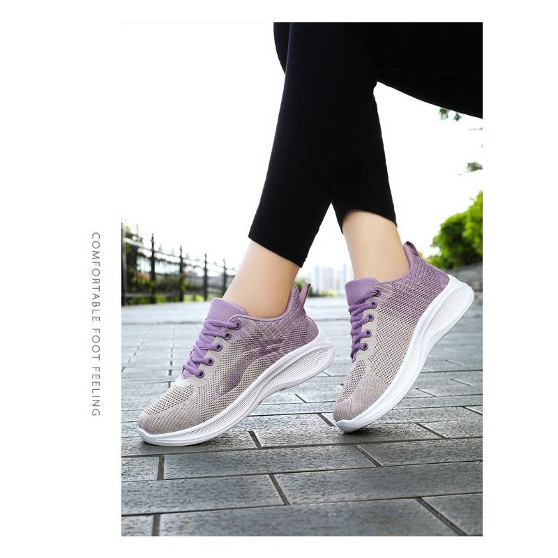 Boty Dámské Letní Nové Ležérní Měkká Podrážka Tenisky Prodyšné Jednoduché Boty Síťované Boty Silná Podrážka Běžecké Boty