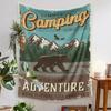 Beach Towel Rug Teen Retro Outdoor Dorm Camping Logo Wall Mat Picnic  Tapestry