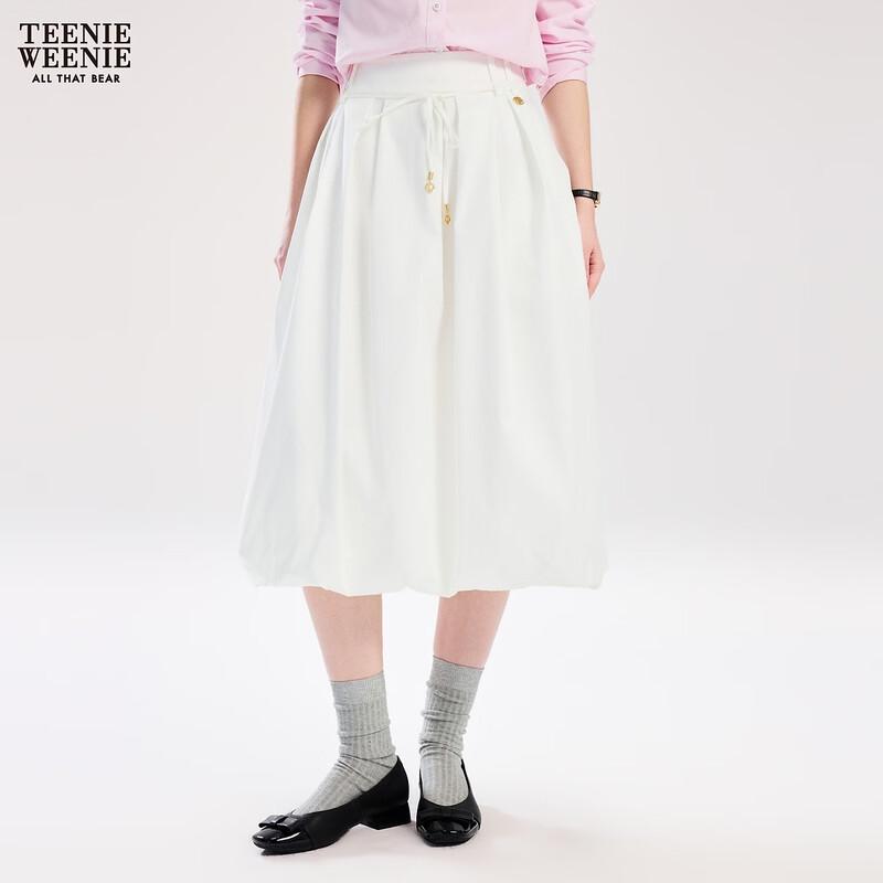 Teenie Weenie Women's Asymmetric A-Line Long Skirt