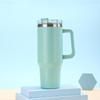 Large Capacity 40oz Insulated Stainless Steel Car Cup with Handle - Portable Outdoor Ice King Cup