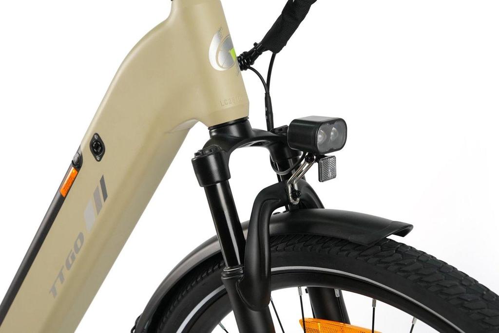 TTGO C3 SE Elektrofahrrad Erwachsene - 250W Hocheffizienter Bürstenloser Motor 36V 18Ah Akku Ideal für Stadtfahrten & Freizeittouren