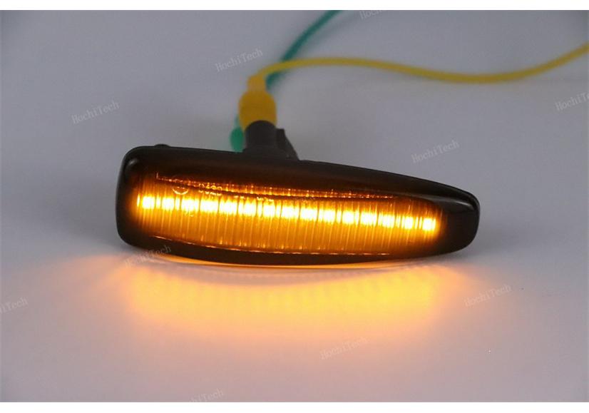 Mitsubishi Lancer, Outlander, Eclipse LED Yellow Flowing Fender Turn Signal Light