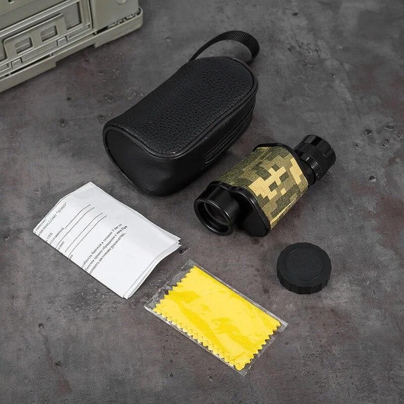 8X30 Military Professional Monocular Telescope Powerful Binocular Remote All Metal Low Light Night Vision Hunting