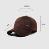 Winter Woolen Hat Men's Warm Baseball Hat Ear Protectors Old Man Thick Cap