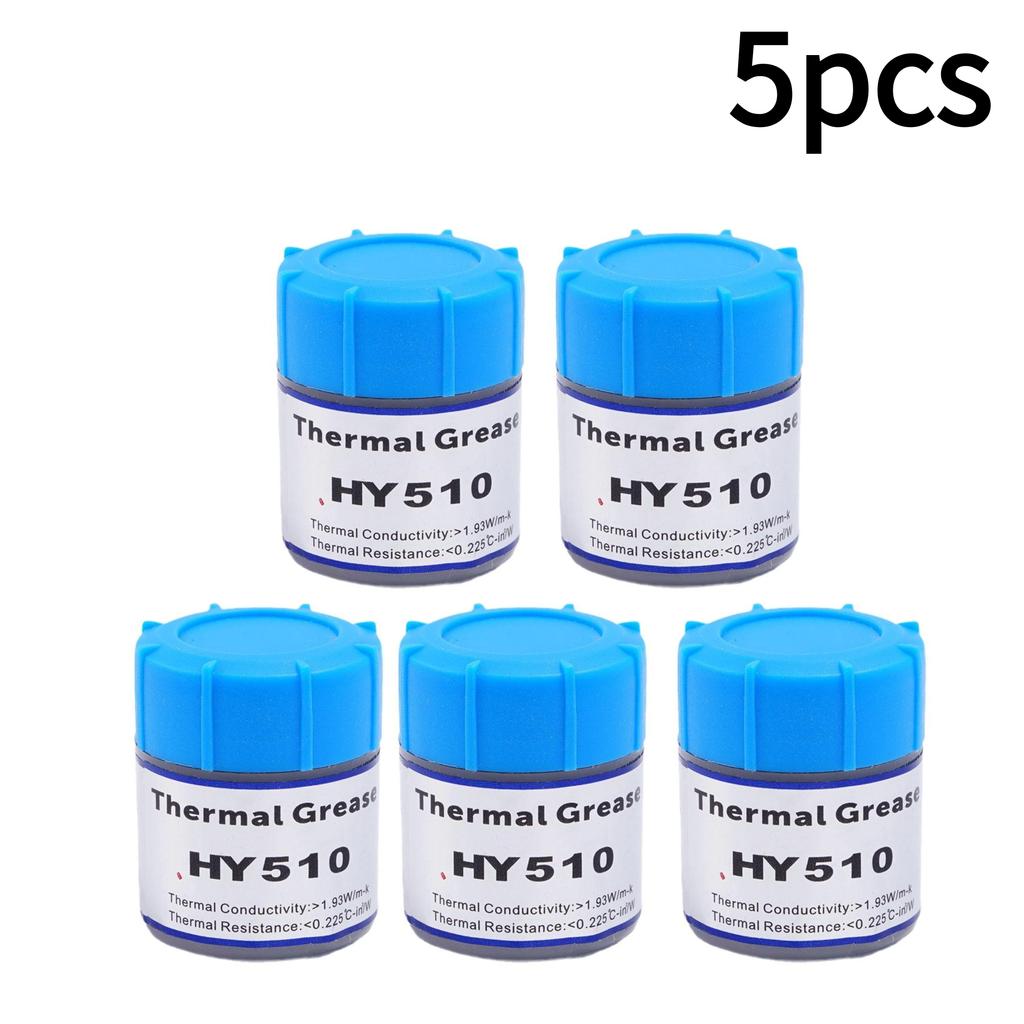 1-5pcs 10g HY510 Silicone Thermal Paste CPU Thermal Paste For Conductive Grease Heatsink CPU GPU Chipset Notebook Computer