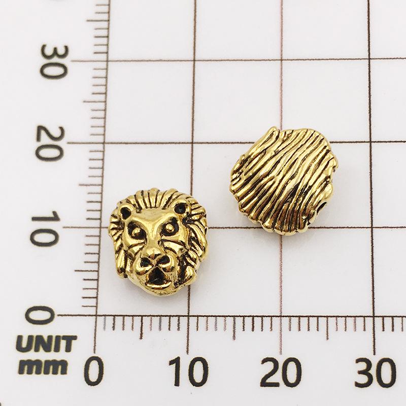 10 Pcs/ Lot 6 Colors Animal Style Alloy Dragon Beads for Jewelry Making Bracelets DIY Components Accessories Wholesale