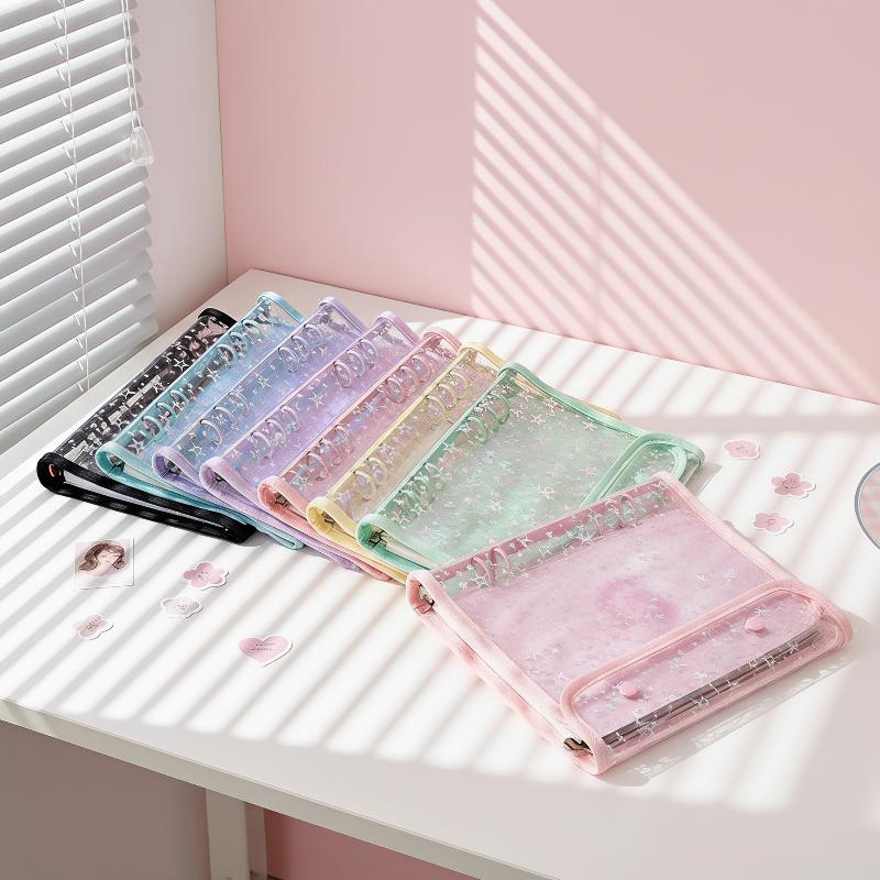 Inder A5 Kpop Photocard Holder Photo Albums For Cards Idol Cards Collect Book Albums Kpop Cards Loose Leaf Album