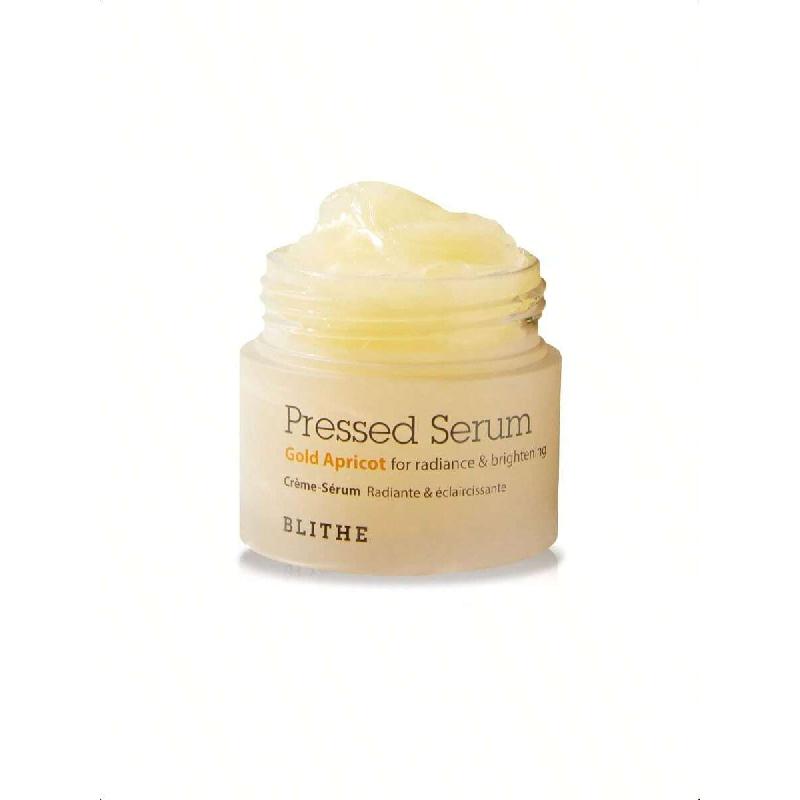 Blithe Pressed Serum Gold Apricot Glass Skin Korean Skincare Moisturizer/Serum 50ml,Niacinamide Serum For Natural Glow & Radiance,Face Serum For