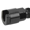 EFI Adapter Quick Disconnect Aluminum Alloy Black Anodized Waterproof AN Male Push On Fuel Line Fitting