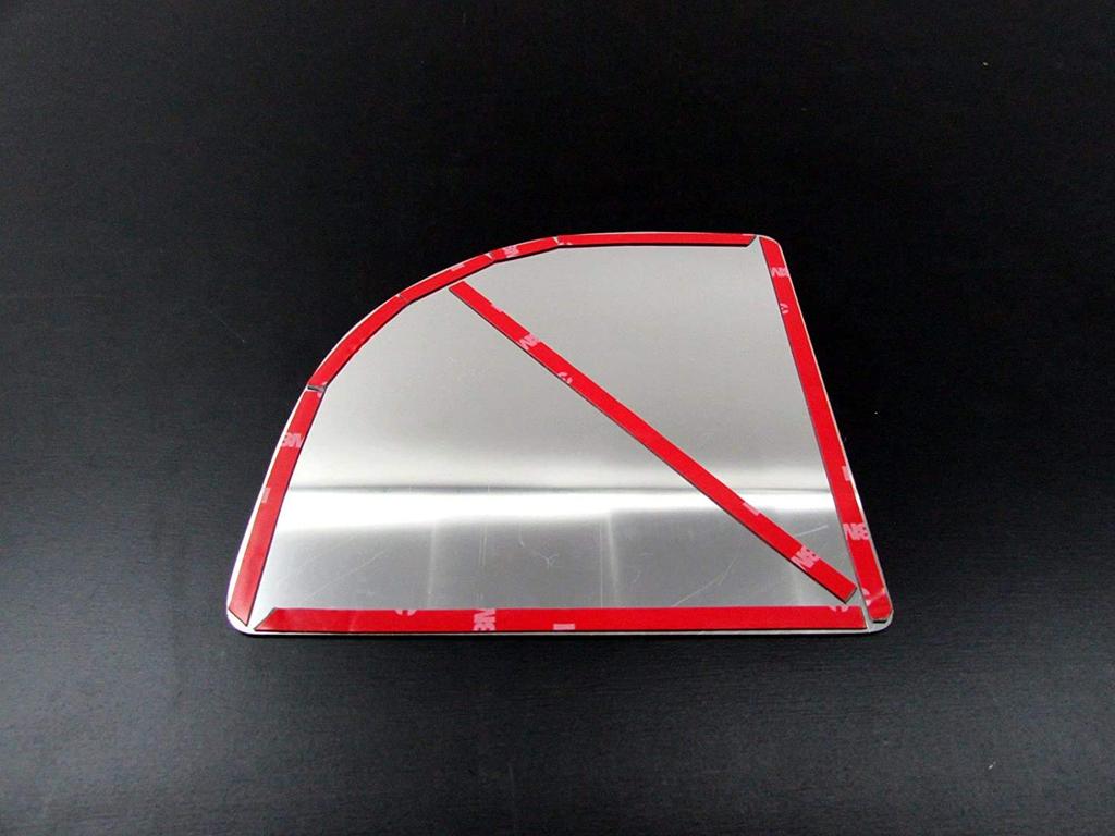 BRIGHTZ Finish Stainless Steel Fuel Lid Cover for Atrai Wagon and S331G and Ultra-Mirror [FUELLID-014] S320G, S321G, S330G, (Models S, S320, S321,