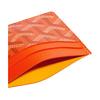 Goyard Porta-Cartões de Lona com Estampa Geométrica Saint-Sulpice e Blocos de Cor em Couro de Bezerro Porta-Cartões Unissex Cor-1 Cor-2 Cor-3 STSULPPMLTY