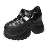 Fashion Hollow Summer Sandals Wedge Heels Sneakers Women High Platform Beach Flip Flops Casual Breathable Walking vulcanized shoes
