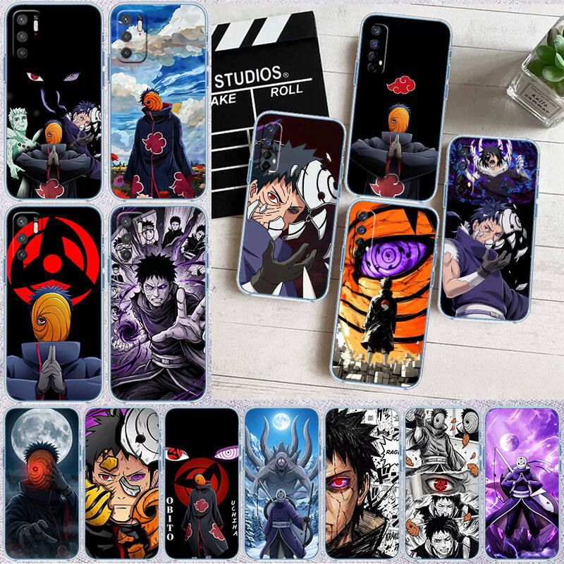 MH151 Uchiha Obito Phone Case for Motorola Edge 20 30 S30 40 50 Fusion Lite Plus Pro Neo Ultra One Power Action Macro Hyper Vision Zoom
