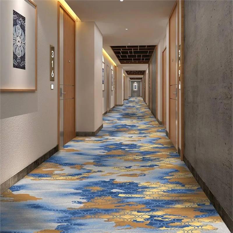 

Flame Retardant Thickened Carpet for Hotel and Exhibition Halls Customizable pattern and thickness