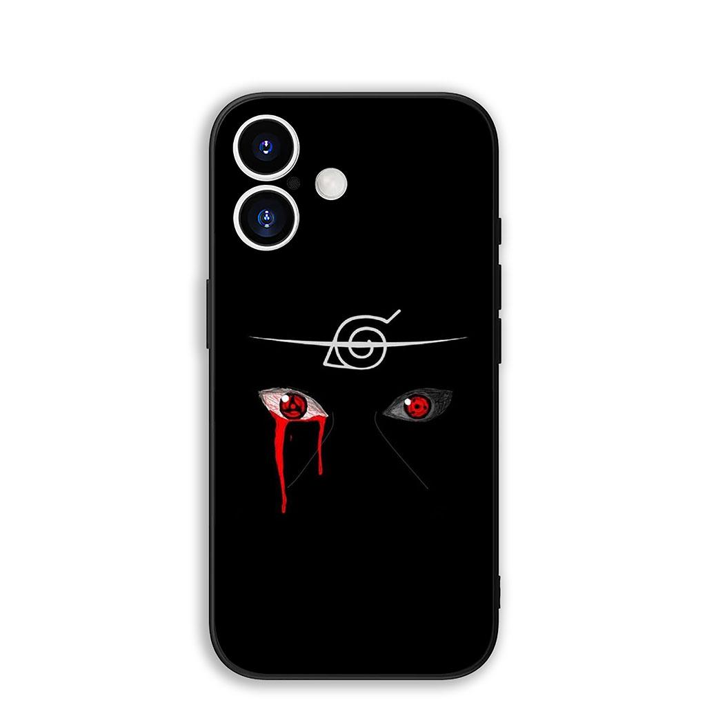 

for Apple iPhone 17 16 Plus 13 12 Pro Max Mini X XR Xs ProMax 16E 15+ 17+ Air Phone Case Itachi Uchiha Narutos Pain Akatsuki iPhone 16 Pro Max