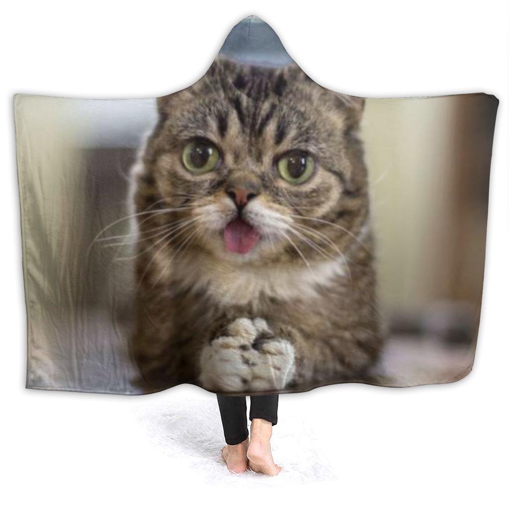 lil bub blanket