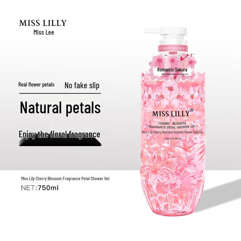 Miss Lilly Sakura Scented Petal Shower Gel