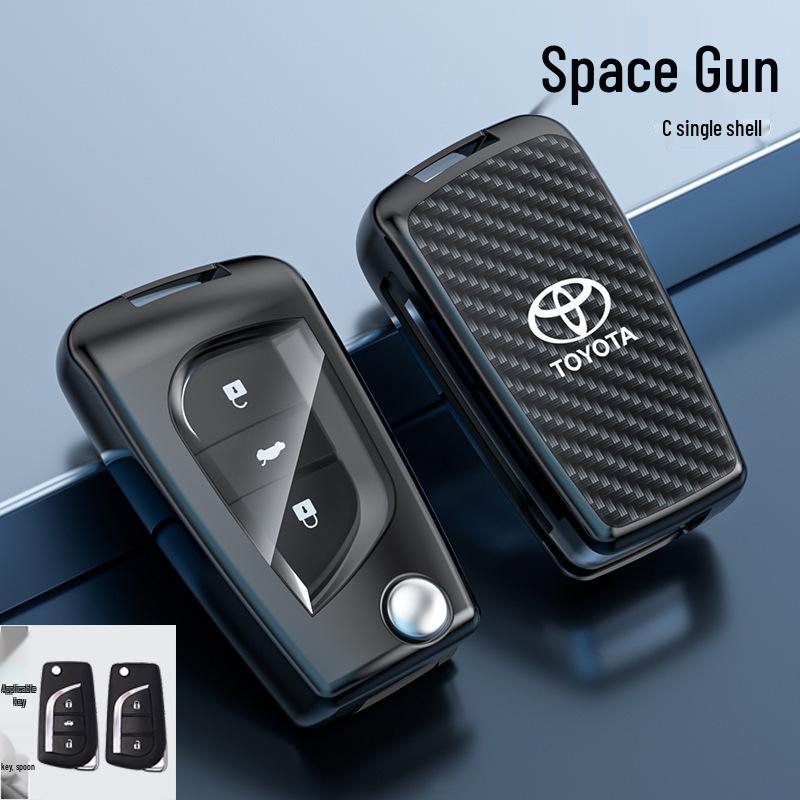 Toyota Key Case: Fits Prius, Mirai, Corolla, Camry, and RAV4.