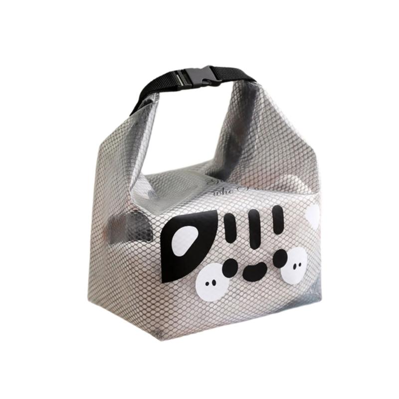 

Waterproof Beach Bag for Women Girls Toted Bag Gym Swimming Bag Summer Toiletry Bag Handbag for Pool,Travel and Vacation small сірий колір