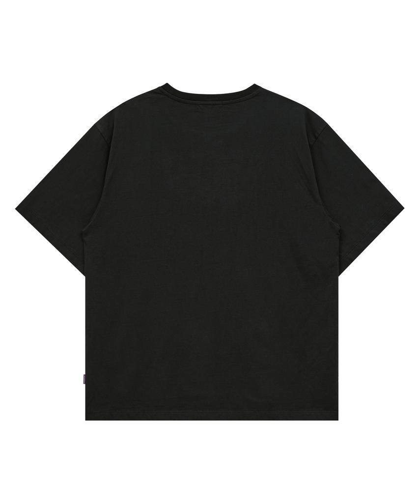 HOODHOOD Alien Invasion Short Sleeve T-Shirt Black