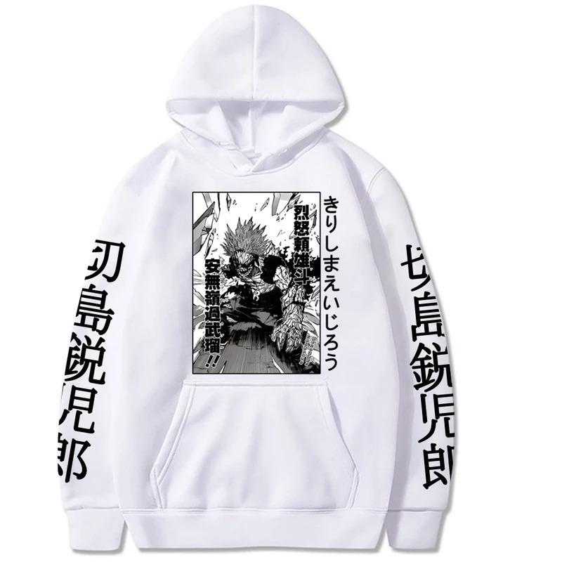 Kaminari Denki Men's Autumn Hoodies Boys Harajuku Girls Pullover Fancy Music Gift Casual Loose Comfortable Sweatshirt