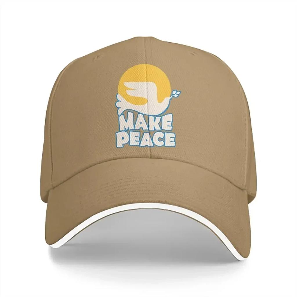 Typography Baseball Cap Unisex Hats Visor Protection Snapback Peace Dove Gifts Caps