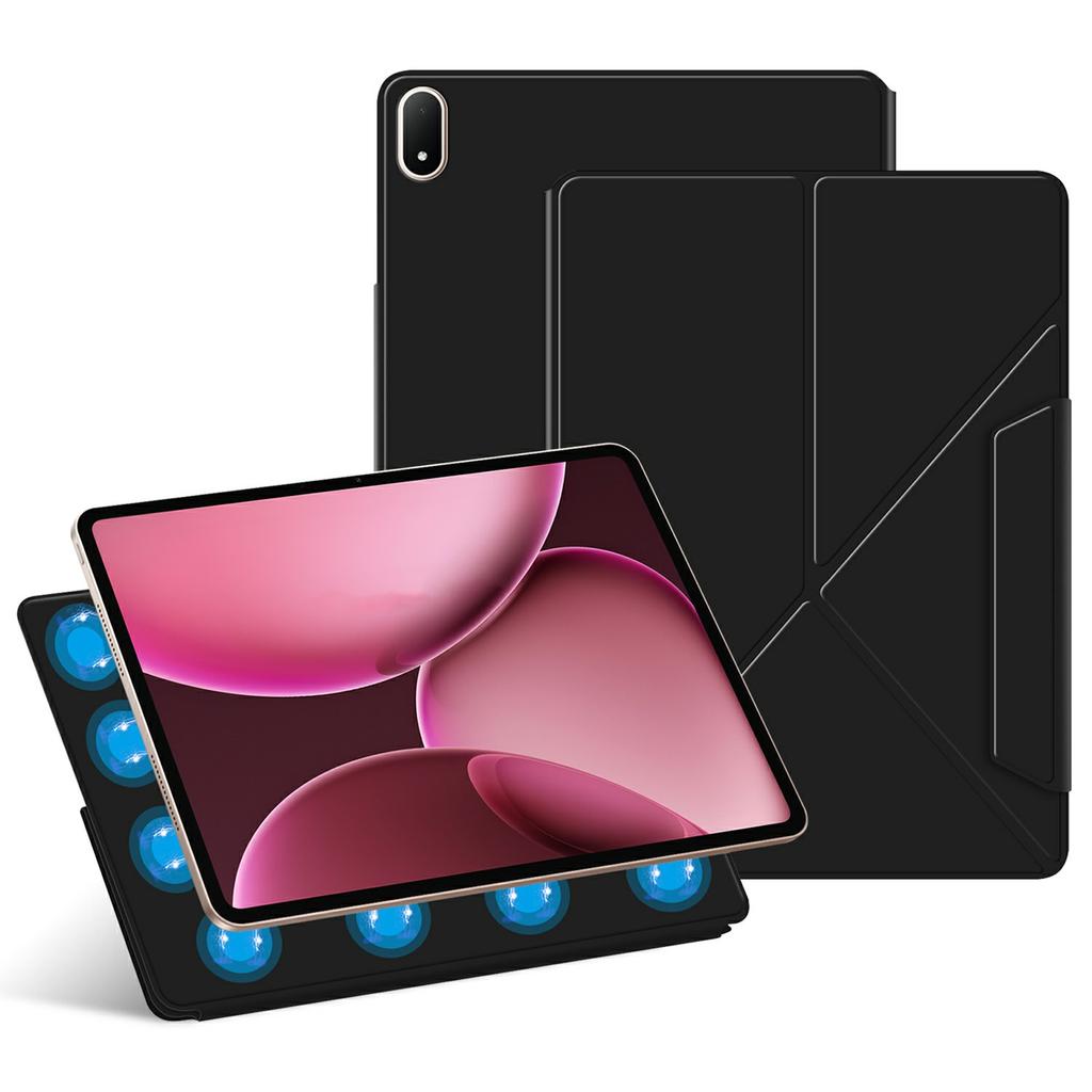 For Xiaomi Pad 7 Leather Case Origami Stand Magnetic Tablet Cover Auto Wake/Sleep