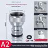 Adaptor robinet mașină de spălat din cupru – Convertor 4/6 puncte și accesoriu țeavă de admisie