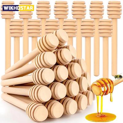 10 stücke Mini Holz Honig Löffel Hohe Qualität Honig Rühren Bar Mischen Griff Glas Löffel Küche Werkzeuge Hochzeit Party geschenk