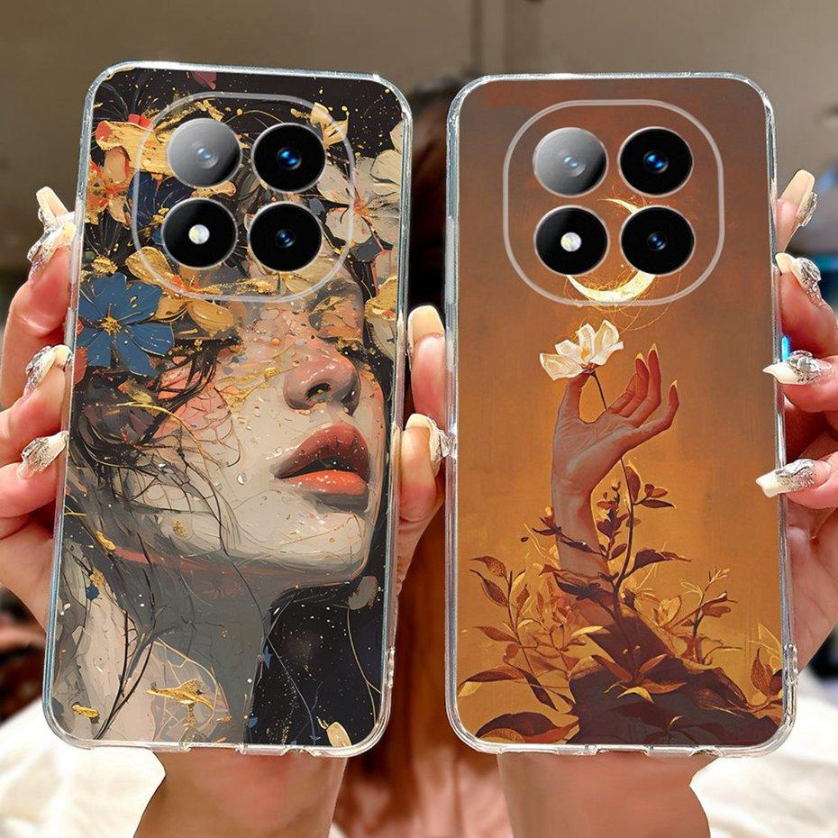 Fashion Painting Case For Xiaomi Redmi Note 14 Pro+ Soft Silicone TPU Phone Cases For Redmi Note14 Pro Plus 5G Covers Bumpers