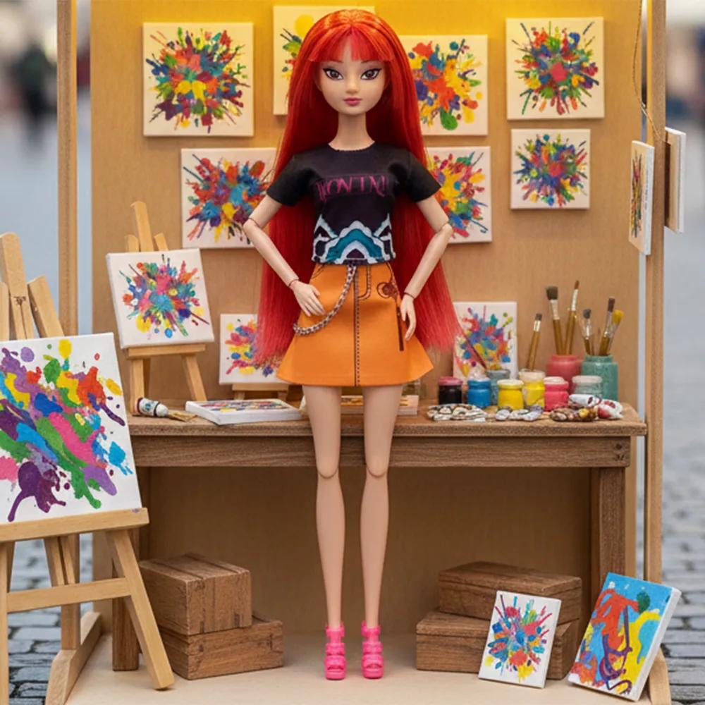Kpop Demon Hunters Doll Rumi Zoey Mira,vinyl Toy Doll Barbie Doll Joint Movable Girl Gift