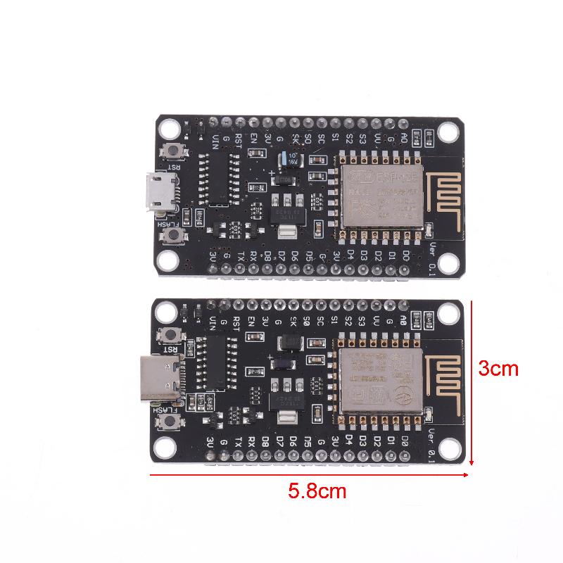 New Sale Nodemcu Lua V2.1 ESP8266 ESP-12F WIFI Development Board Micro USB- CH340 Blackboard With FLASH Button And RST Button