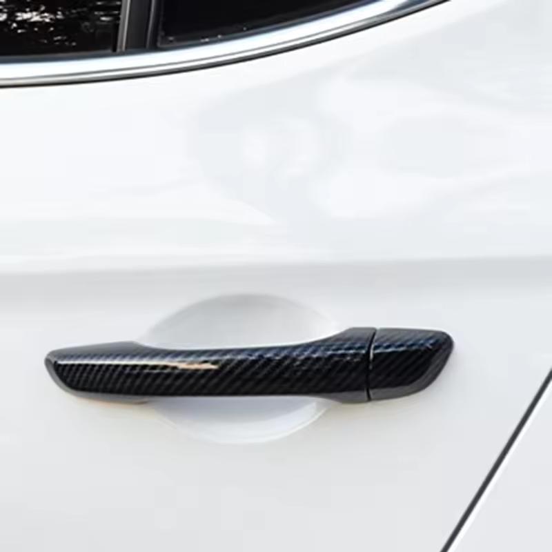 Luxuriöses Äußeres aus Kohlefaser Für VW Volkswagen Skoda Fabia Zubehör 2022 MK4 IV 2023 Auto Türgriff Auto