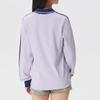 adidas Originals Women's Long Sleeve Polo Shirt Purple KY5733