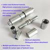 Carbon Steel Hydraulic Hose Joint 6-25mm Galvanized Pipe Connector High Pressure Leak-Proof Docking Fitting for Pipeline System