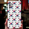 Funda de Teléfono con Bandera Nacional Coreana Para Samsung Galaxy S20 S21 S22 S30 S7 S10 S8 S9 S6 Pro Plus Edge Ultra Fe Funda Protectora Antigolpes