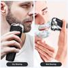 Electric Razor for Men, Men’s Electric Shavers, Wet & Dry Shaver with Pop-up Trimmer, USB-C Rechargeable Waterproof Portable Shaver with LCD