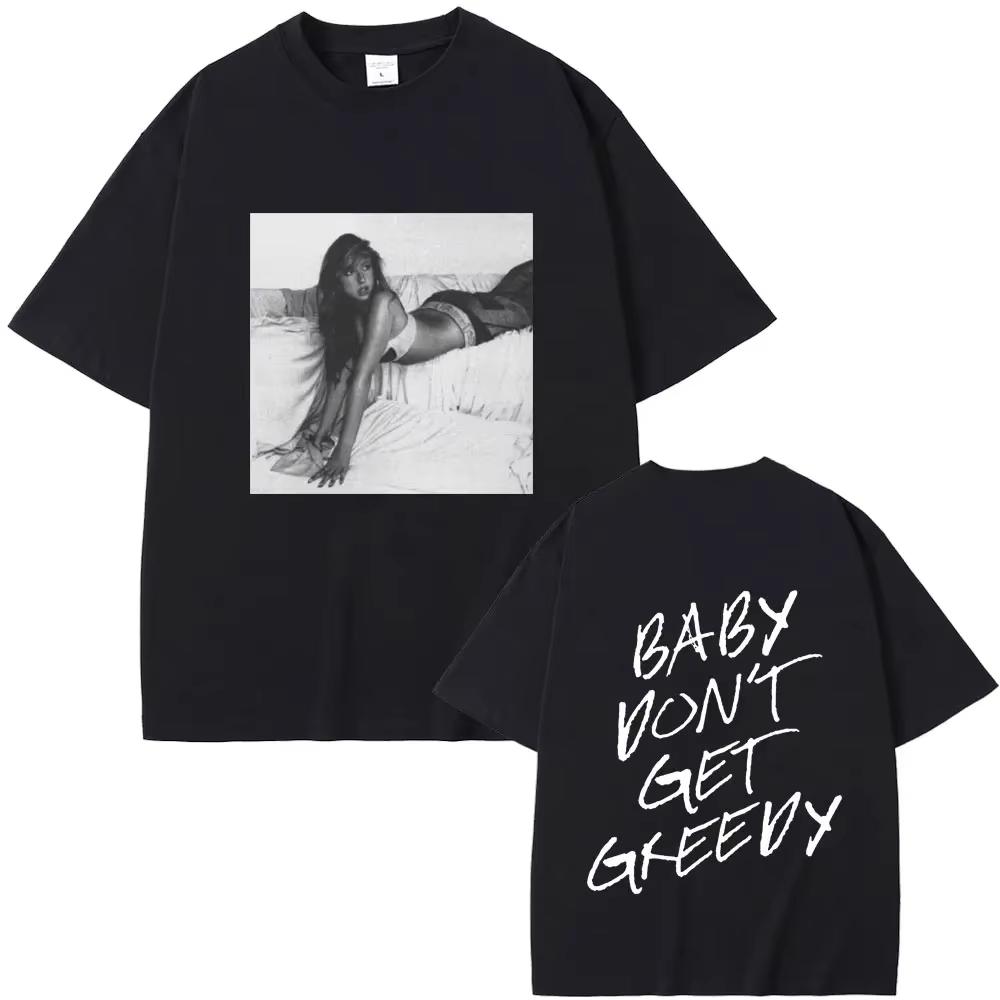 Singer Tate Mcrae T8 Graphic T Shirts Unisex Wounisex Fashion Vintage Trend Tshirt Summer Male Casual Oversized Crewneck Short Sleeve