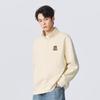 Mark Fairwhale Herren Stehkragen Halb-Zip Sweatshirt