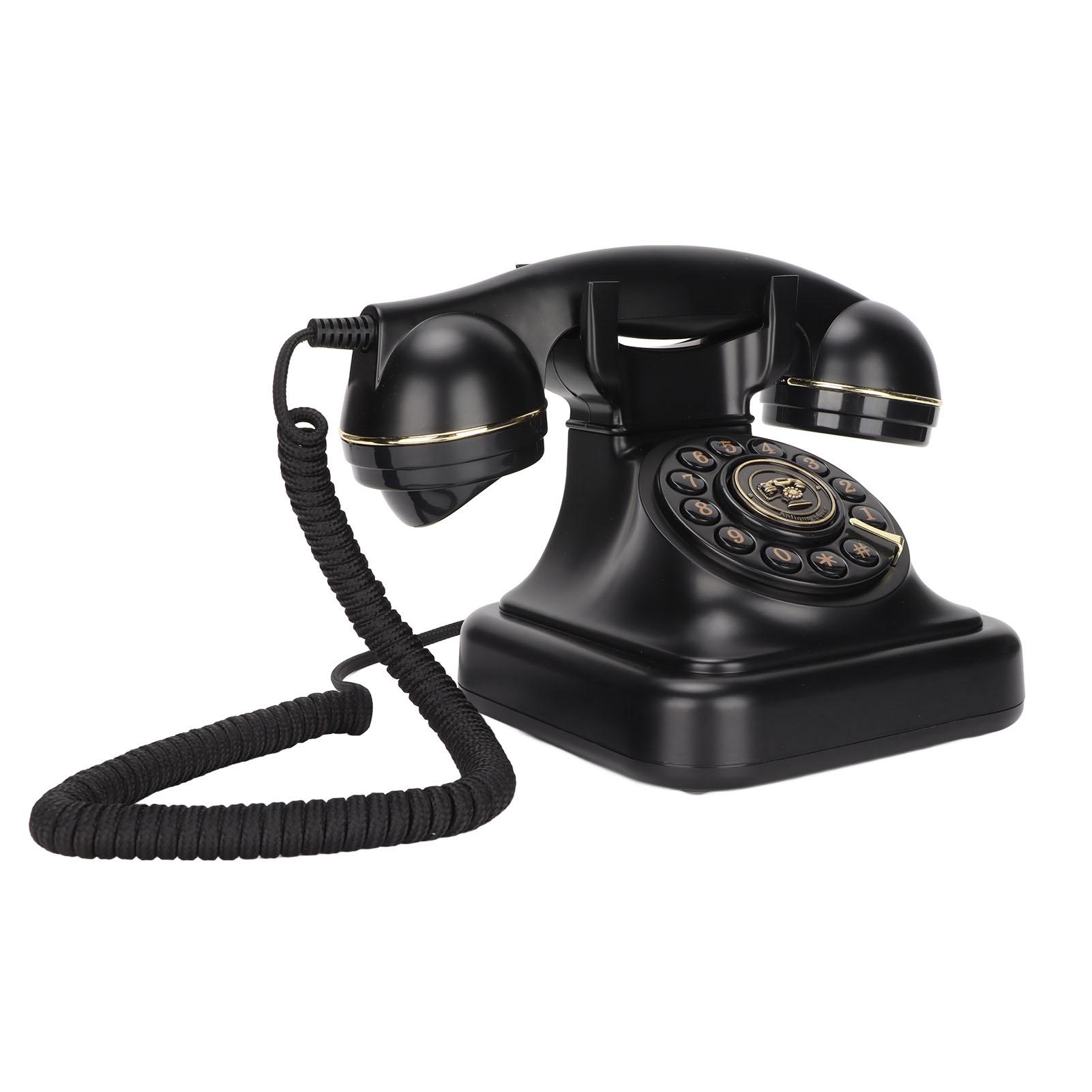 

Retro Telephones for Landline, String Telephone, Europn Old Europn Button for Home