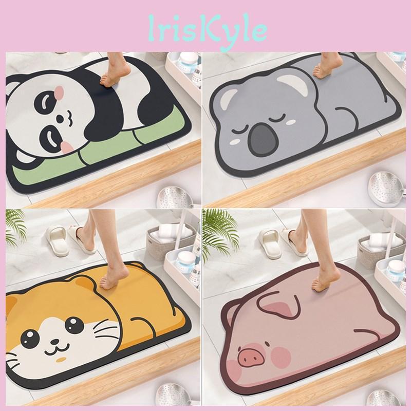 Diatom Absorbent Bathroom Cute Super Mat Cartoonnonslip Mud Toilet Pad Quickdrying Bath Mat Floor Mat