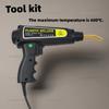 Пистолет для сварки пластика для ремонта автомобильных бамперов, термоламинатор, многофункциональный набор для ремонта бамперов, инструмент для ремонта ногтей для кузова автомобиля