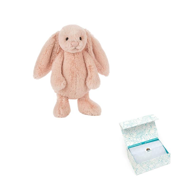 JELLYCAT Bonnie Rabbit Light Peach Doll Plush Doll 18cm/31cm/36cm/51cm Height